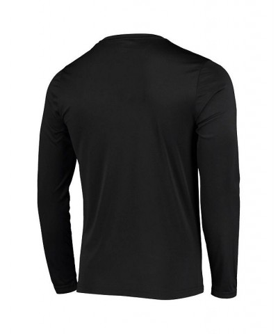 Men's Black Oregon State Beavers Wordmark Slash Long Sleeve T-shirt $18.00 T-Shirts