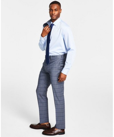 Men's Slim-Fit Wool Stretch Suit Pants PD01 $41.07 Suits