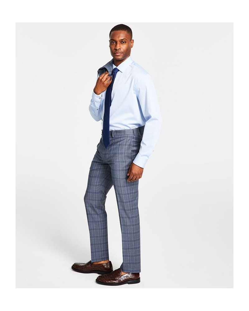 Men's Slim-Fit Wool Stretch Suit Pants PD01 $41.07 Suits