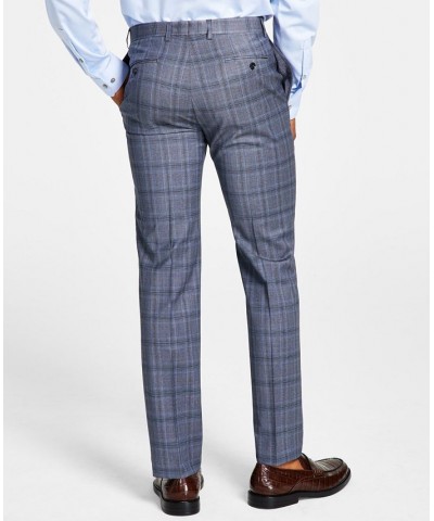 Men's Slim-Fit Wool Stretch Suit Pants PD01 $41.07 Suits