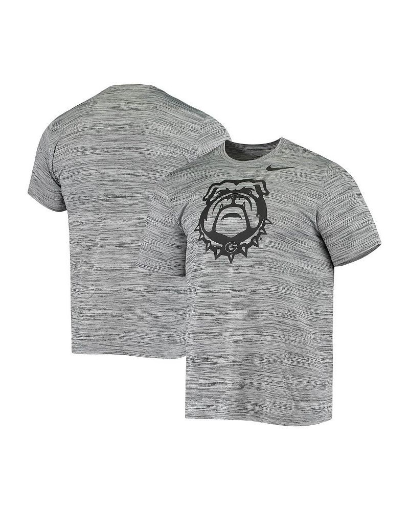 Men's Gray Georgia Bulldogs Tonal Velocity Legend Performance T-shirt $22.00 T-Shirts