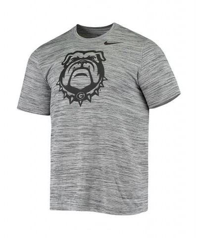 Men's Gray Georgia Bulldogs Tonal Velocity Legend Performance T-shirt $22.00 T-Shirts