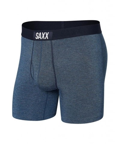 Men's Ultra Super Soft Boxer Fly Brief Blue $19.80 Underwear