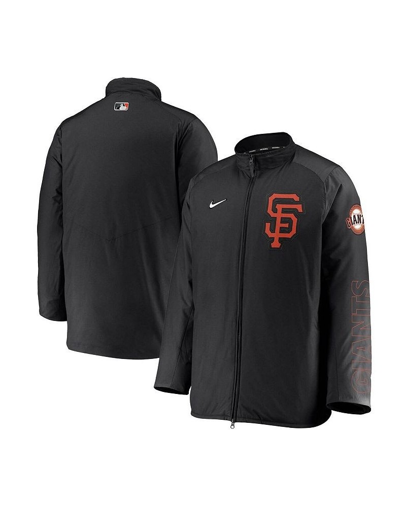 Men's Black San Francisco Giants Authentic Collection Team Dugout Full-Zip Jacket $64.00 Jackets