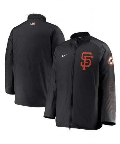 Men's Black San Francisco Giants Authentic Collection Team Dugout Full-Zip Jacket $64.00 Jackets