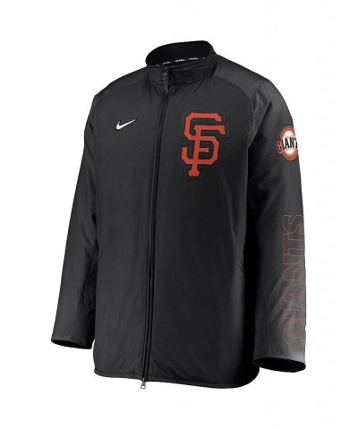 Men's Black San Francisco Giants Authentic Collection Team Dugout Full-Zip Jacket $64.00 Jackets