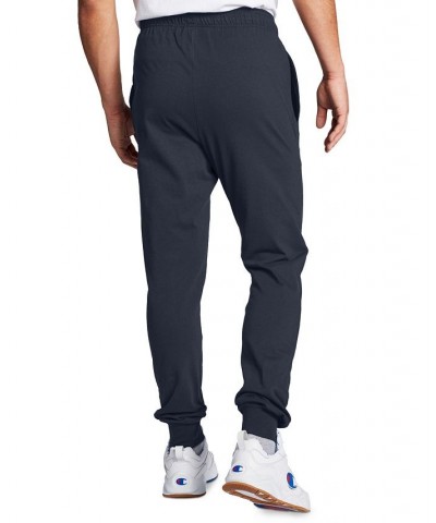 Men's Standard-Fit Script Logo-Print Joggers Navy $17.20 Pants