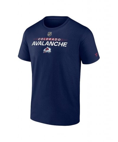 Men's Branded Navy Colorado Avalanche Authentic Pro Core Collection Prime T-shirt $20.64 T-Shirts