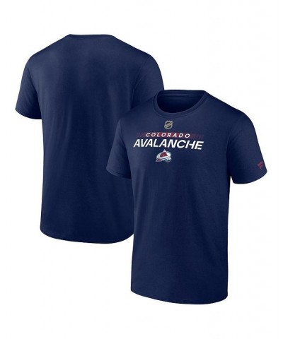 Men's Branded Navy Colorado Avalanche Authentic Pro Core Collection Prime T-shirt $20.64 T-Shirts