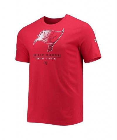 Men's Red Tampa Bay Buccaneers Combine Authentic Go For It T-shirt $16.11 T-Shirts