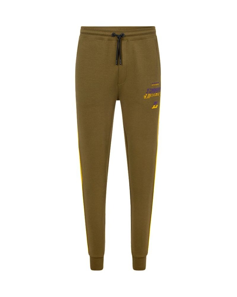 BOSS x NBA Men's Los Angeles Lakers Tracksuit Bottoms Green $39.71 Pants