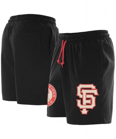 Men's Black San Francisco Giants Color Pack Knit Shorts $37.50 Shorts