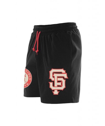 Men's Black San Francisco Giants Color Pack Knit Shorts $37.50 Shorts