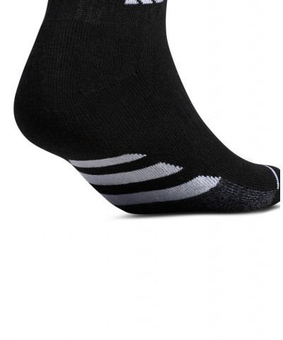 3-Pk. Men's Cushioned Quarter Socks Black $10.86 Socks