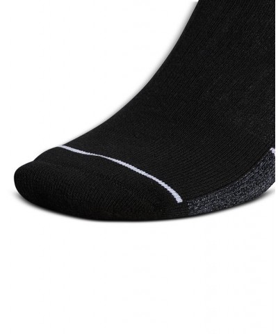 3-Pk. Men's Cushioned Quarter Socks Black $10.86 Socks