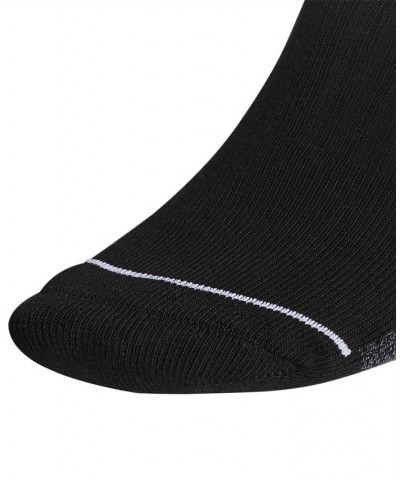 3-Pk. Men's Cushioned Quarter Socks Black $10.86 Socks