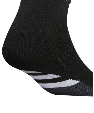 3-Pk. Men's Cushioned Quarter Socks Black $10.86 Socks