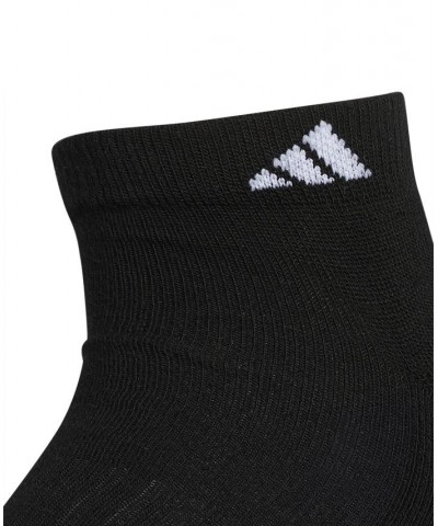 3-Pk. Men's Cushioned Quarter Socks Black $10.86 Socks