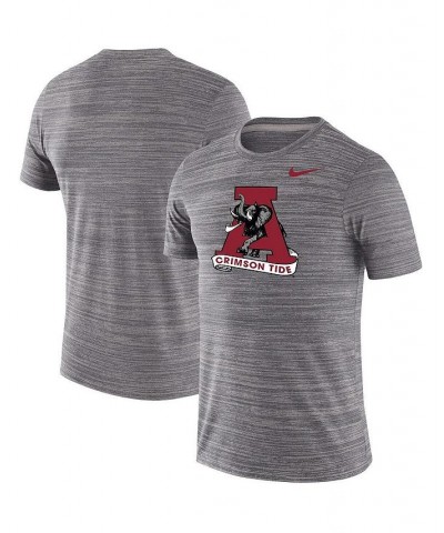 Men's Charcoal Alabama Crimson Tide Big and Tall Historic Logo Velocity Performance T-shirt $30.24 T-Shirts