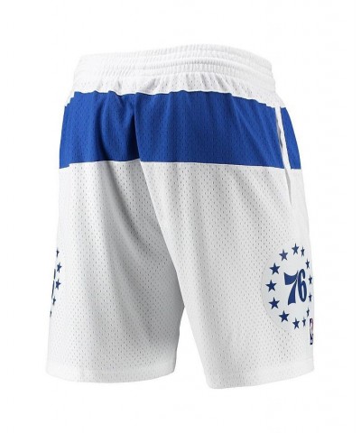 Men's White Philadelphia 76ers 2003-04 Hardwood Classics Swingman Shorts $37.80 Shorts