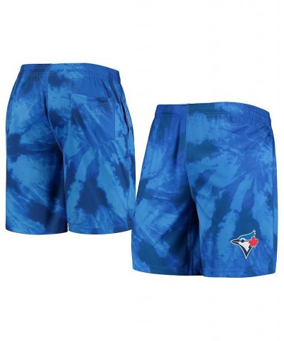 Men's Royal Toronto Blue Jays Tie-Dye Training Shorts $18.90 Shorts