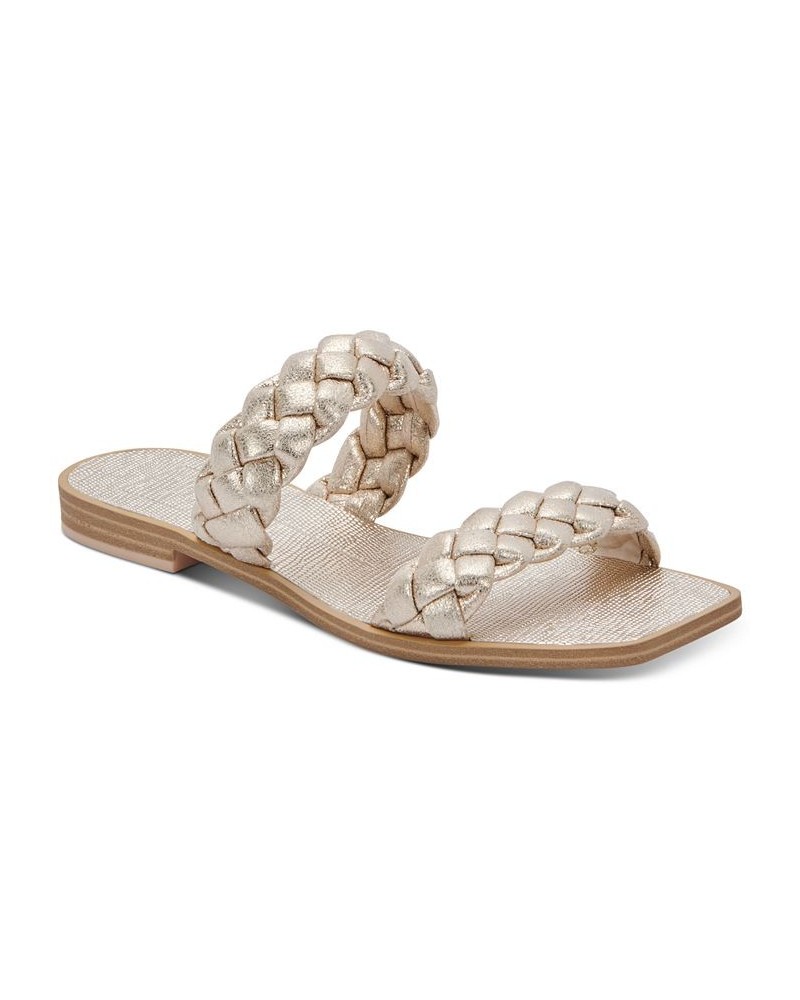 Women's Indy Braided Flat Sandals PD02 $36.00 Shoes