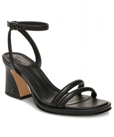 Hartlie Ankle-Strap Flare-Heel Dress Sandals PD05 $39.60 Shoes