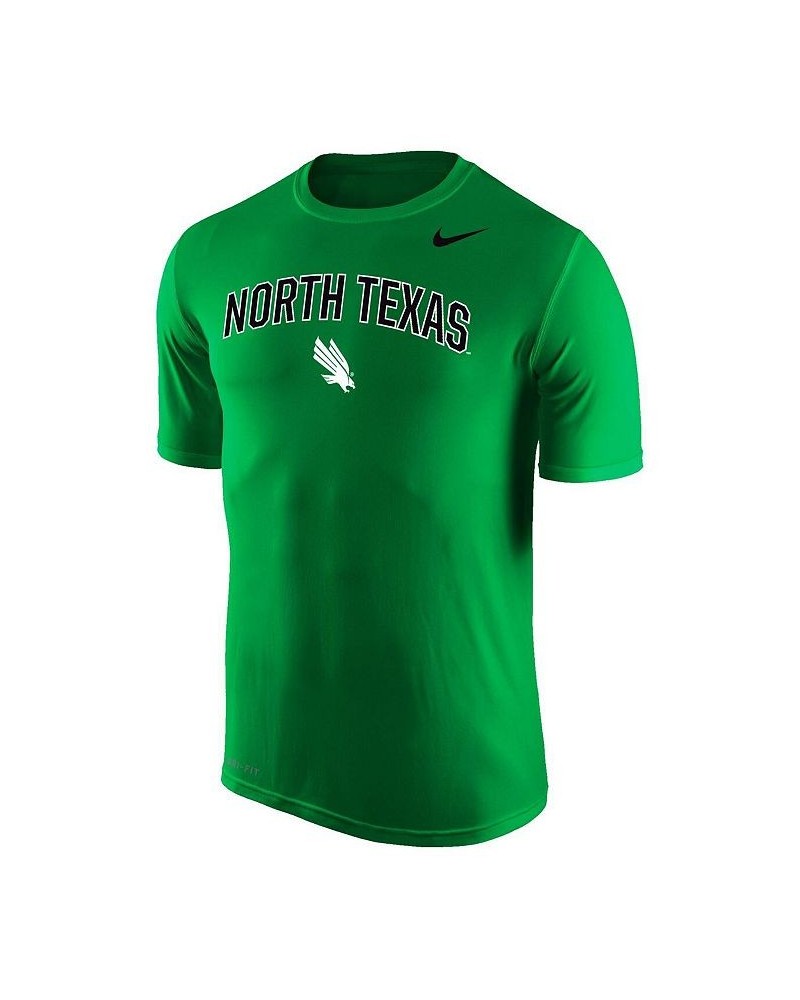 Men's Kelly Green North Texas Mean Green Arch Over Logo Performance T-shirt $24.74 T-Shirts