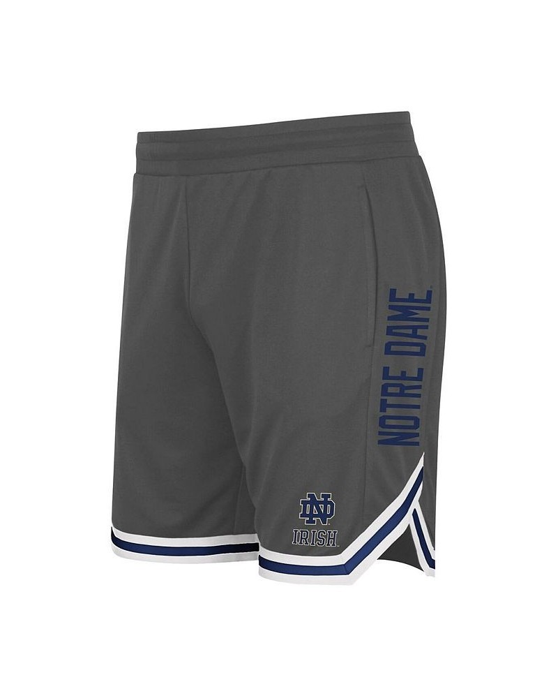 Men's Charcoal Notre Dame Fighting Irish Continuity Shorts $16.40 Shorts