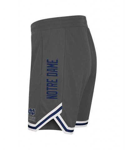 Men's Charcoal Notre Dame Fighting Irish Continuity Shorts $16.40 Shorts