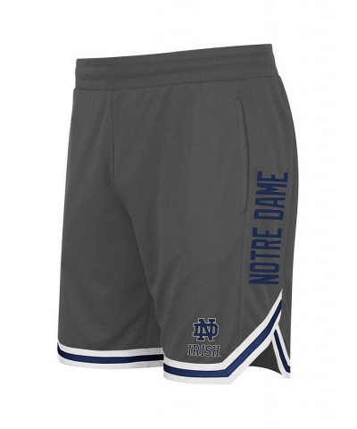 Men's Charcoal Notre Dame Fighting Irish Continuity Shorts $16.40 Shorts