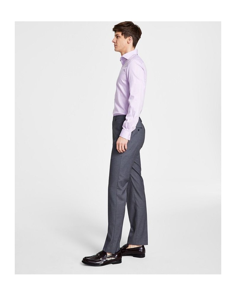 Men's Slim-Fit Dress Pants Medium Grey $22.50 Pants