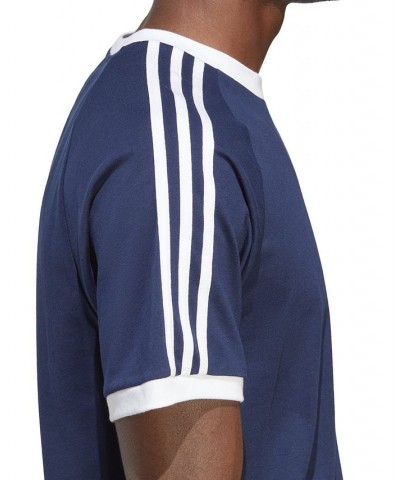 adidas Men's Originals 3-Stripes Cali T-Shirt Blue $18.00 T-Shirts