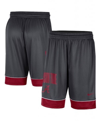 Men's Charcoal, Crimson Alabama Crimson Tide Fast Break Performance Shorts $15.12 Shorts