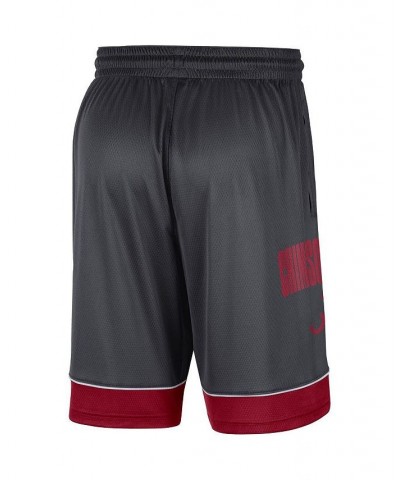 Men's Charcoal, Crimson Alabama Crimson Tide Fast Break Performance Shorts $15.12 Shorts