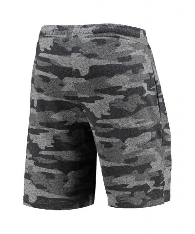 Men's Charcoal, Gray LSU Tigers Camo Backup Terry Jam Lounge Shorts $29.49 Shorts