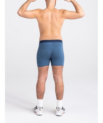 Men's Ultra Super Soft Boxer Fly Brief Blue $19.80 Underwear