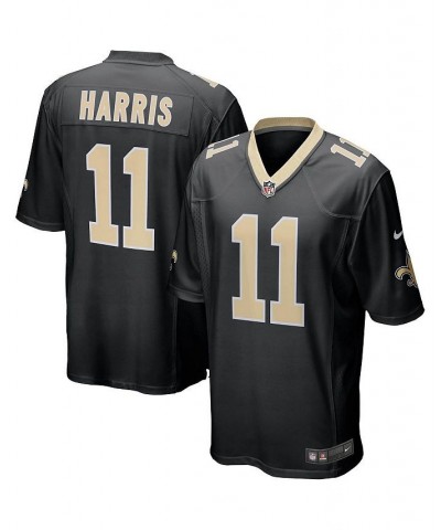 Men's Deonte Harris Black New Orleans Saints Game Player Jersey $50.29 Jersey