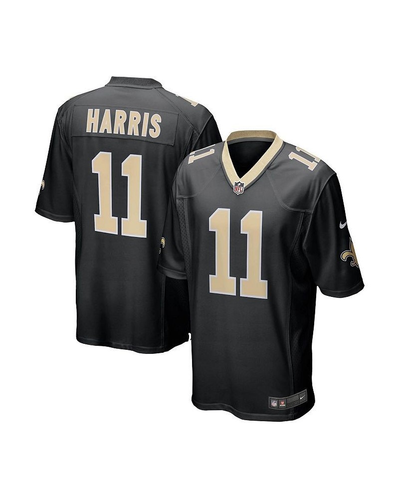 Men's Deonte Harris Black New Orleans Saints Game Player Jersey $50.29 Jersey