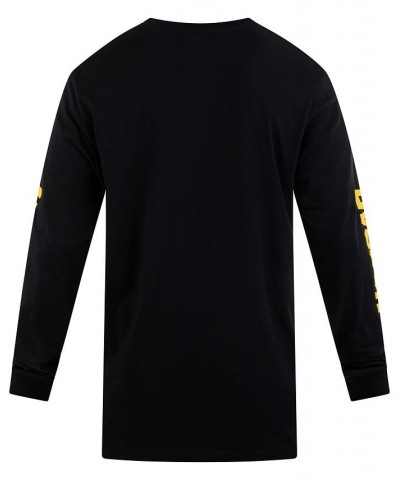 Men's Nascar Everyday Flame Long Sleeve T-shirt Black $28.05 T-Shirts