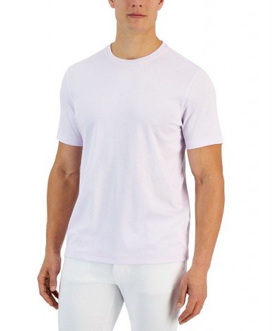 Men's Solid Supima Blend Crewneck T-Shirt PD08 $12.09 T-Shirts