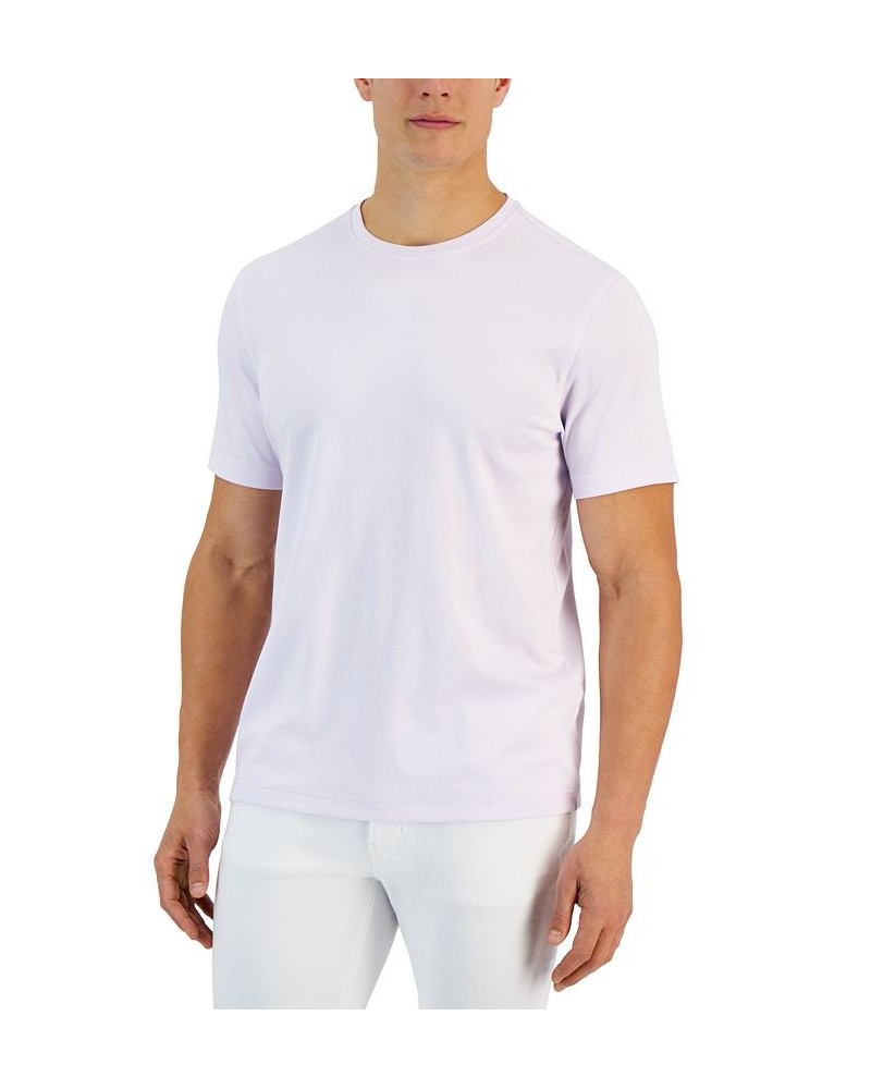 Men's Solid Supima Blend Crewneck T-Shirt PD08 $12.09 T-Shirts