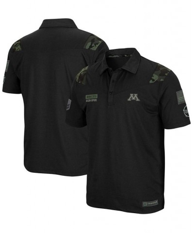 Men's Black Minnesota Golden Gophers OHT Military Inspired Appreciation Sierra Polo $28.20 Polo Shirts