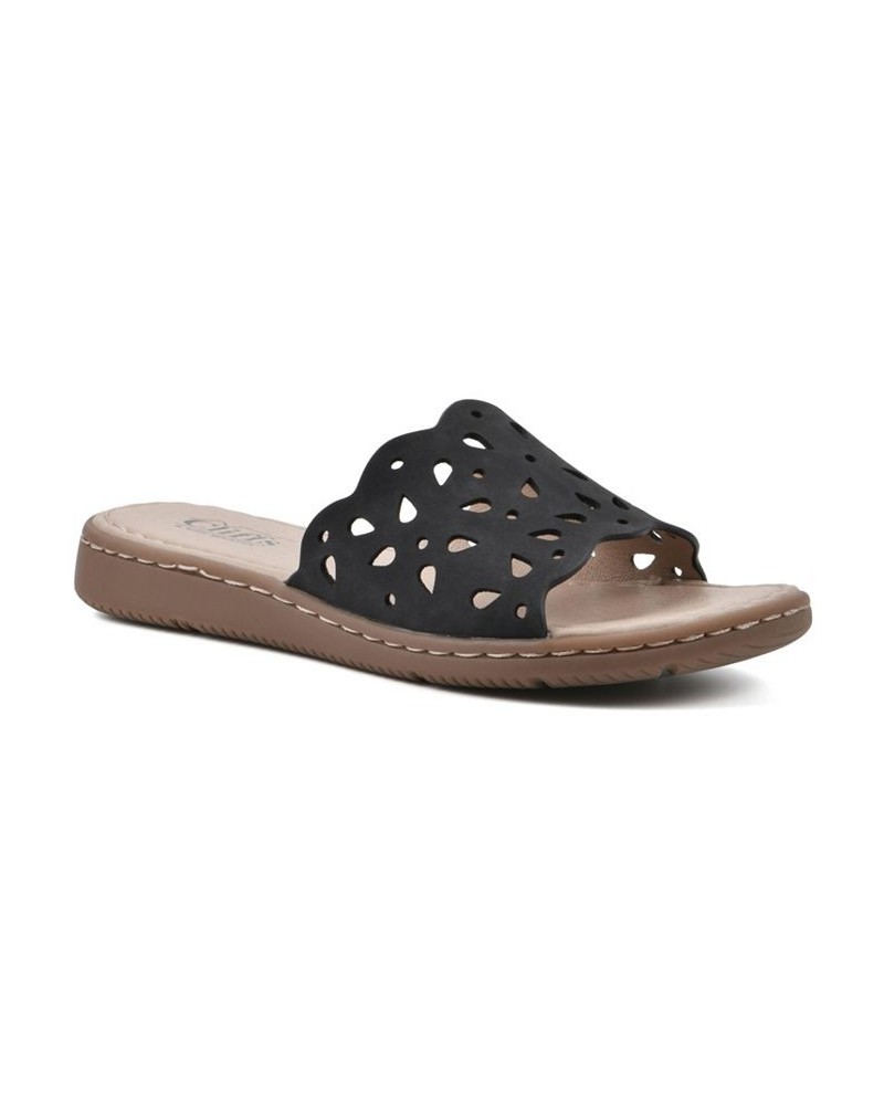 Women's Squad Slide Comfort Sandal Black $35.40 Shoes