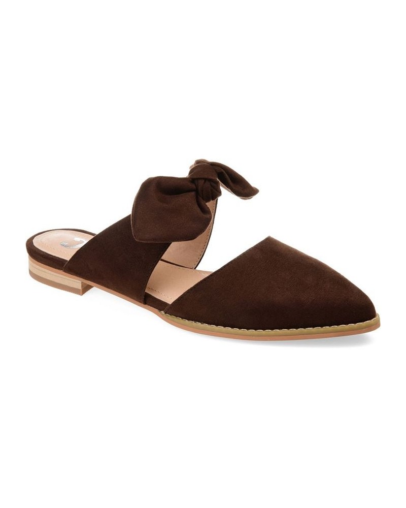 Women's Telulah Flats Brown $43.19 Shoes