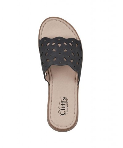 Women's Squad Slide Comfort Sandal Black $35.40 Shoes