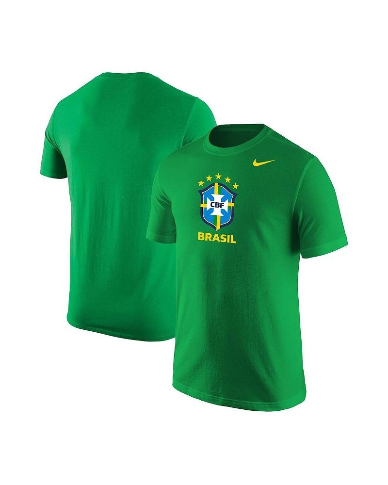 Men's Green Brazil National Team Core T-shirt $18.40 T-Shirts