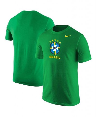 Men's Green Brazil National Team Core T-shirt $18.40 T-Shirts