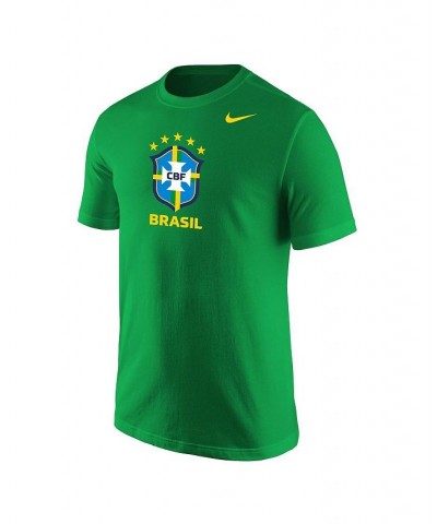 Men's Green Brazil National Team Core T-shirt $18.40 T-Shirts