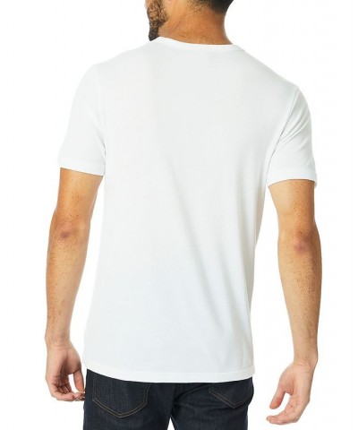 Men's Modal Tri-Blend Crewneck T-shirt White $17.63 T-Shirts